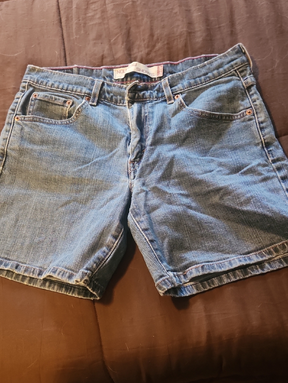 Levi's Light Blue Denim Shorts